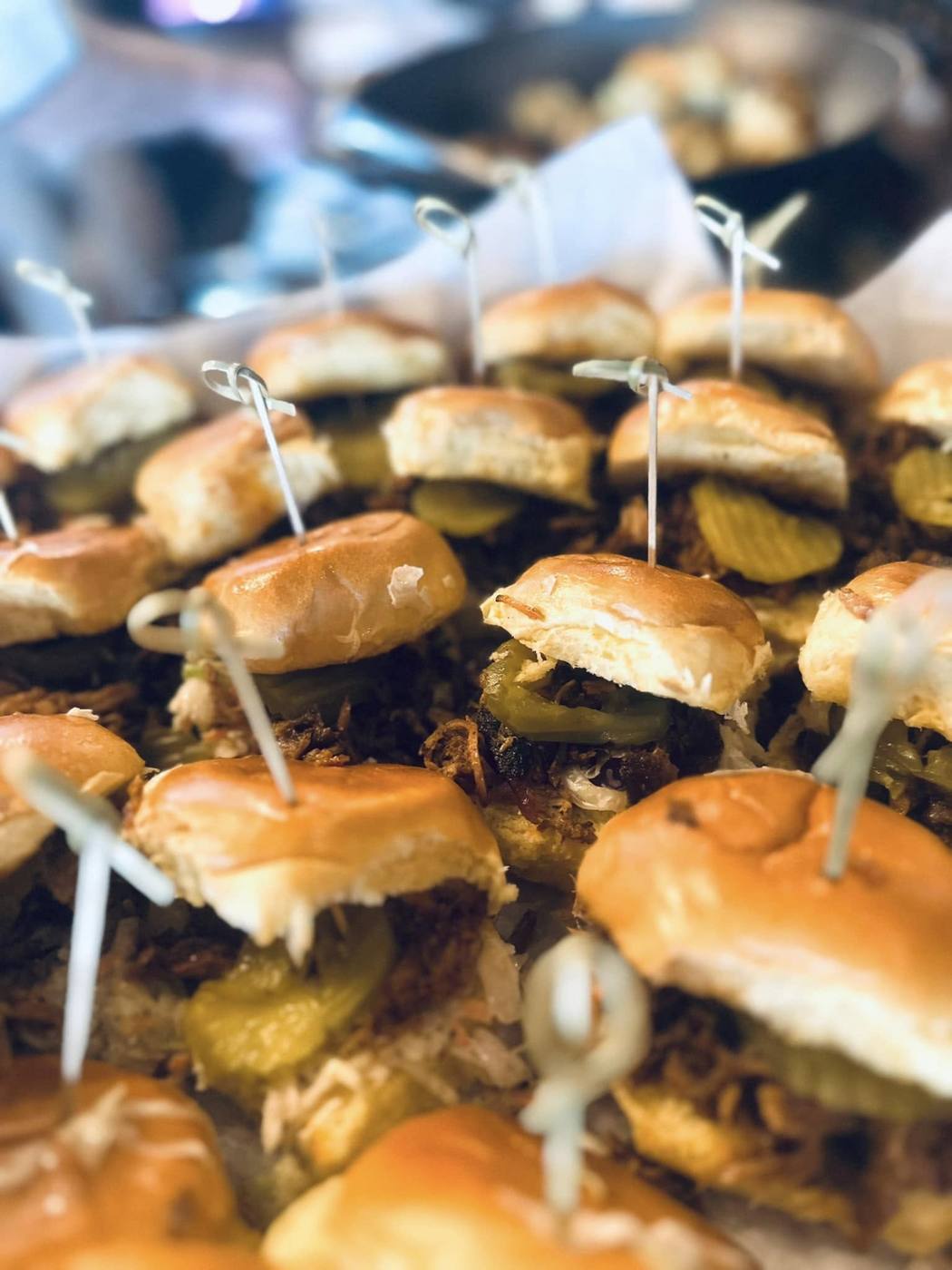 Pulled pork sliders